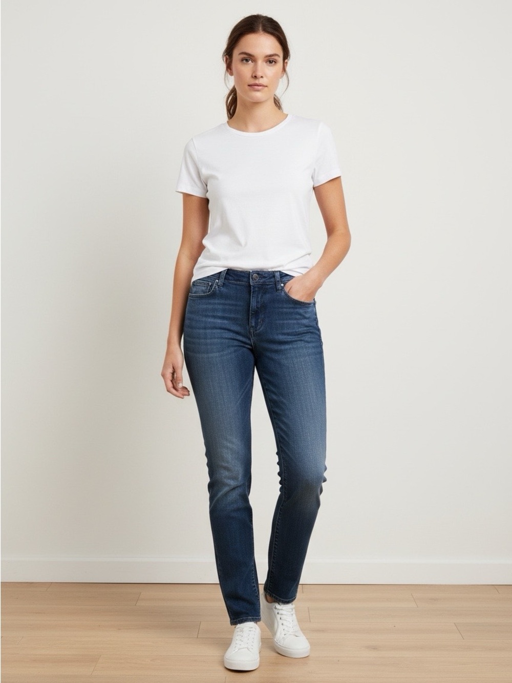 Dkny Women's Soho Skinny Jeans - Dark Blue